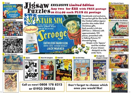 Any 2 For £22 Our New And Exclusive Handmade Jigsaws