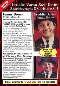 Freddie “Parrot-Face” Davies Autobiography & Christmas CD
