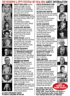 The Talking Pictures TV St Albans Festival of Film 2024 Guest Information