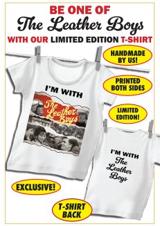 Limited Edition Leather Boys T-Shirt Extra Large T-Shirt