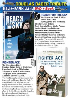 DOUGLAS BADER TRIBUTE Book and DVD Together