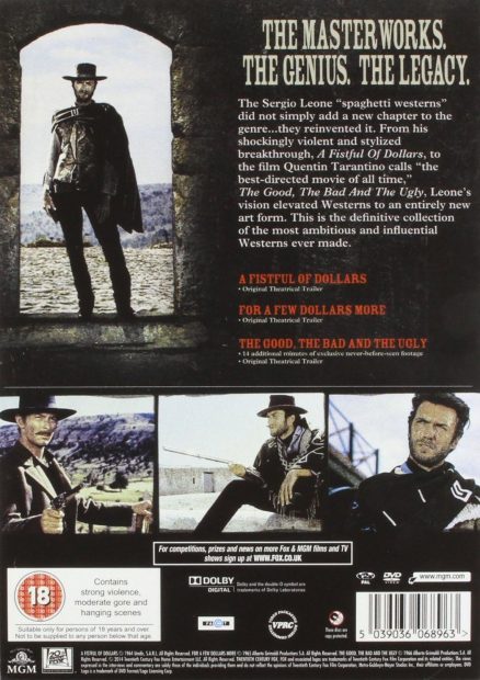 The Man with No Name Trilogy DVD - Image 2