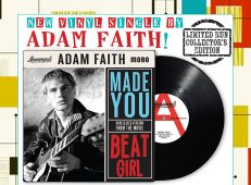 Adam Faith Limited Edition Collector’s Vinyl Single “Made You”