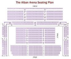 The Talking Pictures TV & Renown Pictures Festival of Film at The Alban Arena, St Albans Seating Plan