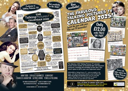 The Talking Pictures TV Calendar 2025