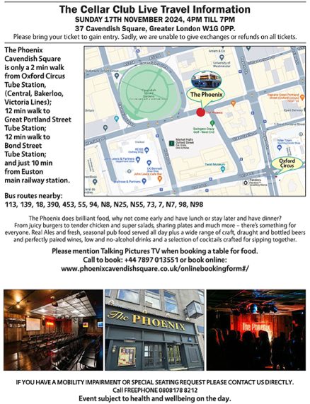 The Cellar Club Live!  SUNDAY 17TH NOVEMBER 2024, 4PM TILL 7PM (SOLD OUT!) - Image 2