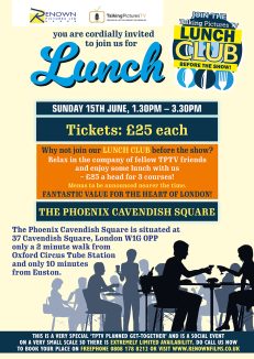SOLD OUT! An Afternoon with Hayley Mills Lunch Separate from the Hayley Mills Event ticket