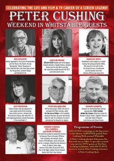 PETER CUSHING Weekend in Whitstable GUESTS