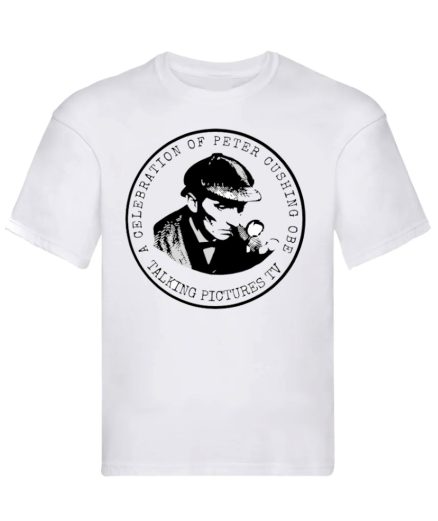 EXCLUSIVE Peter Cushing Sherlock Holmes T-shirt - LIMITED AVAILABILITY! Size Large
