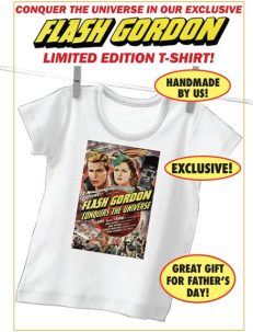 FLASH GORDON LIMITED EDITION XXXL T-SHIRT!