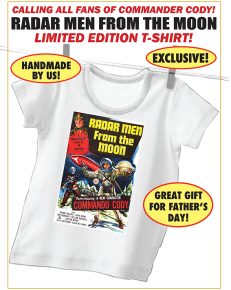 RADAR MEN FROM THE MOON LIMITED EDITION XXXL T-SHIRT!