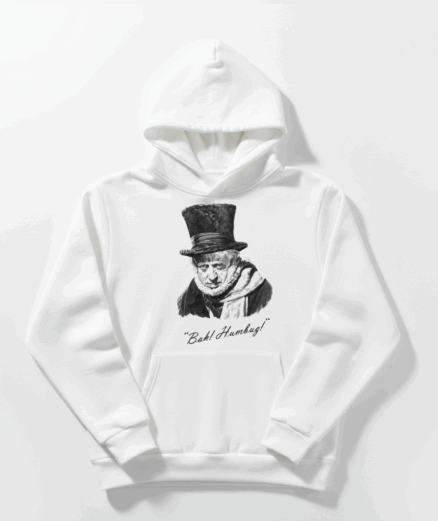 EXCLUSIVE Scrooge Bah Humbug Hoodie - XL