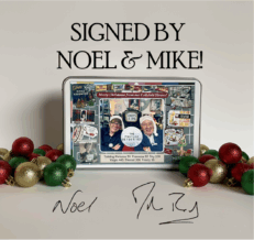 The Footage Detectives Christmas Biscuit Tin – Exclusive Festive Edition!