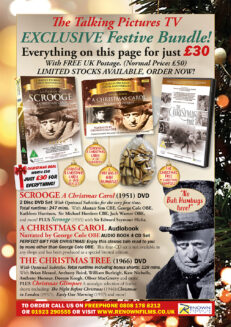 The Talking Pictures TV  EXCLUSIVE Festive Bundle! Two DVD Box Sets, an Audio Book and a pack of Humbugs!