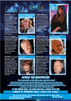 The Cellar Club Live – Sunday 8th February Guest Information