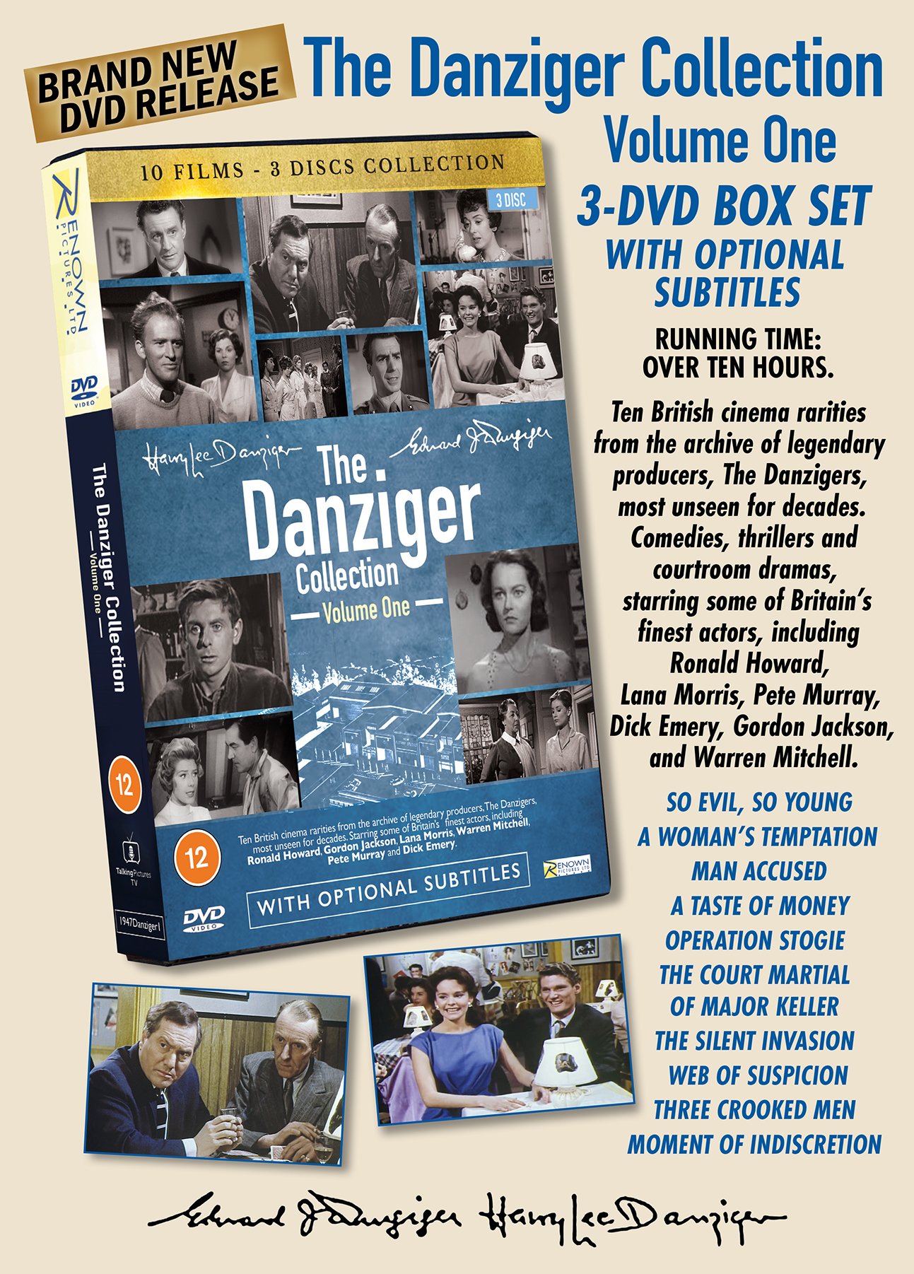 The Danziger Collection Volume One 3-DVD BOX SET
